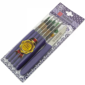 Sürbısa 61007 Meyve Takım Bıçağı 6lı - Mor