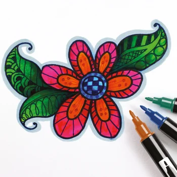 Tombow Ab-t Dual Brush Pen Grafik Kalemi Set 10renk Yumuşak Renkler Lv-t-xaab-t10cmuc 56186