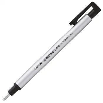 Tombow Mono Zero Kalem Silgi Yuvarlak Uç (2,3mm) Gümüş Lv-t-eh-kur 04