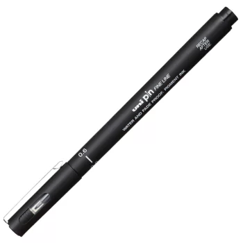 Uniball Pin 0.6 Ml Fineline Kalem 06-200 Siyah