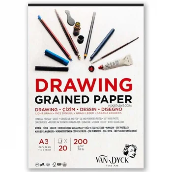 Van Dyck Akvamix Wet &amp; Dry A3 Üstten Spiralli Microperforeli 20 Yaprak Vd300003