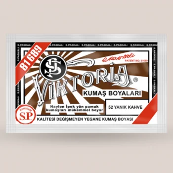 Viktoria Kumaş Boyası No:52 Yanık Kahve