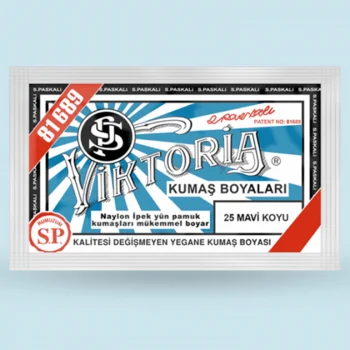 Viktoria Kumaş Boyası_25-koyu Mavi *60