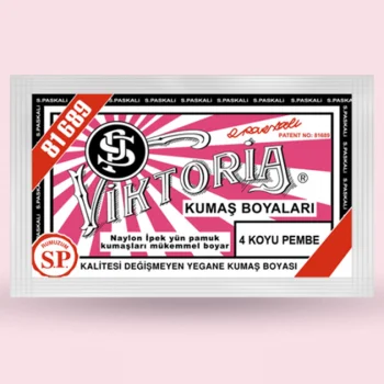 Viktoria Kumaş Boyası_4-koyu Pembe *60