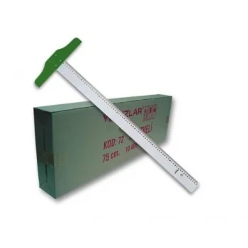 Yıldızlar T Cetveli 75 Cm Plastik 072