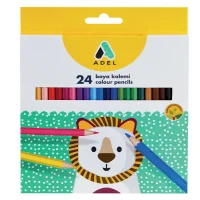 Adel Kuru Boya Kalemi 24lü Tam Boy 2112365001000