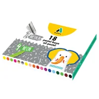 Adel Pastel Boya Karışık Set 18li 4280857003000