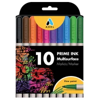 Adel Markör Kalem Prime Ink Multisurface 10lu Klasik Renk 2201000106000