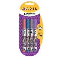 Adel Tekstil Markörü Pastel Renk 4lü 2201000076000