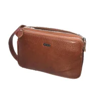 Aka El Çantası 117-63 Parlak Taba Deri