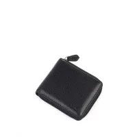 Aka Erkek Cüzdan 818-2 Floter Siyah Büyük Boy Deri