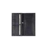 Aka Erkek El Cüzdanı 812-2 Floter Siyah Deri