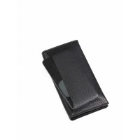 Aka Erkek Telefonluk El Cüzdanı 817-2 Floter Siyah Deri