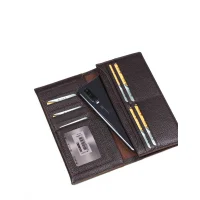 Aka Erkek Telefonluk El Cüzdanı 817-4 Floter Kahve Deri