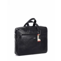 Aka Evrak Çantası 253-2 Floter Siyah Deri