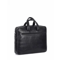 Aka Evrak Çantası 253-60 Floter Parlak Siyah Deri
