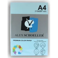 Alex Schoeller Fotokopi Kağıdı A4 500lü Açık Mavi Alx-520