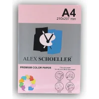 Alex Schoeller Fotokopi Kağıdı A4 500lü Pembe Alx-570