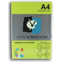 Alex Schoeller Fotokopi Kağıdı A4 500lü Fosforlu Yeşil Alx-721 453.21