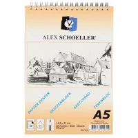 Alex Schoeller Eskiz Blok A5 Spiralli 90 Gram 60 Yaprak Alx-821 090.05