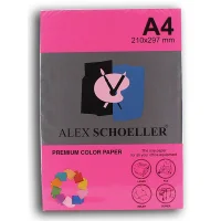 Alex Schoeller Fotokopi Kağıdı A4 500lü Kırmızı Alx-750