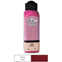 Artdeco Akrilik Boya 140 Ml Bordo Y-070r-3643