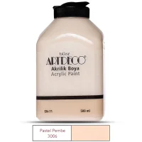 Artdeco Akrilik Boya 500 Ml Pastel Pembe Lv-y-070l-3006