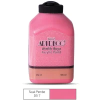 Artdeco Akrilik Boya 500 Ml Sıcak Pembe Y-070l-3017