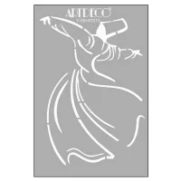 Artdeco Stencil A4 Semazen 213 Lv-y-100-st213