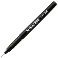Artline 200n Fine Keçe Uçlu Yazı Kalemi Uç:0,4mm Siyah Lv-a-ek-200n Black
