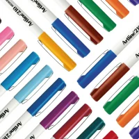 Artline 210n Keçe Uçlu Yazı Kalemi 0.6 Mm Gök Mavisi Lv-a-ek-210n