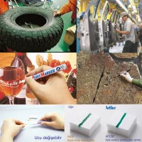 Artline 400xf Paint Marker Çok Amaçlı Boyama Markörü Uç:2,3mm Kırmızı Lv-a-ek-400xf Red