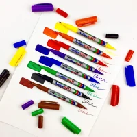 Artline Çift Uçlu Permanent Markör Kalem 041t Kırmızı