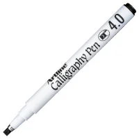 Artline Supreme Calligraphy Pen 4.0 Kaligrafi Kalemi Uç:4,0mm Siyahlv-a-epf-244black