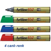 Artline 157 Beyaz Tahta Kalemi Uç:2.0mm Siyah Lv-a-ek-157black