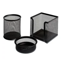 Bion 3lü Perfore Set Tepside Siyah 9305