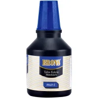 Brons Br-351 Tahta Kalem Mürekkebi Mavi 30 Cc.