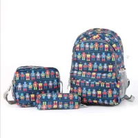 Cambridge Polo Club Robot Sırt Çantası + Beslenmeli+ Kalem Çantalı Plcan2079.345