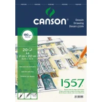 Canson 1557 A4 Üstten Spiralli Resim Ve Çizim Blok 120 Gr 20 Yaprak Fcns18020a4us