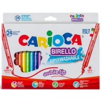 Carioca Birello Çift Taraflı Keçeli  Kalem 24lü 41521