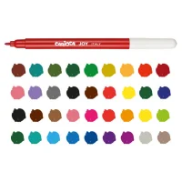 Carioca Joy Süper Yıkanabilir Keçeli Kalem 60lı 41015