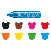 Carioca Jumbo Bebek Yumuşak Pastel Boya 8li 42892