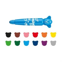 Carioca Teddy Jumbo Bebek Keçeli Kalem 12li 42816