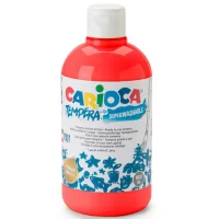 Carioca Tempera Suluboya Süper Yıkanabilir Kırmızı 500 Ml 40427/10