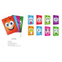 Çınar Smile A4 Spiralli Pp Kapak Okul Defteri 72 Yaprak Çizgili 71104
