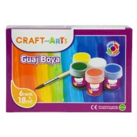 Craft And Arts Guaj Boya 6lı 18ml. U1158kk-6 51008237