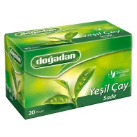 Doğadan Bitki Çay 20 Li_yeşil Çay Sade