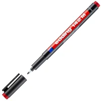 Edding Asetat Kalem 142 M Yuvarlak Uç Kırmızı