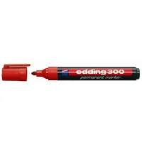 Edding Permanent Markör Kırmızı E-300 / Ed30002