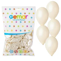 Erbay Gemar Gm110 Metalik Balon İthal 100lü_ Pearl (inci)-28 Xzy